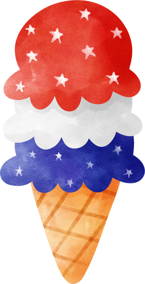 4th of July ice cream