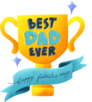 Best Dad Ever Trophy